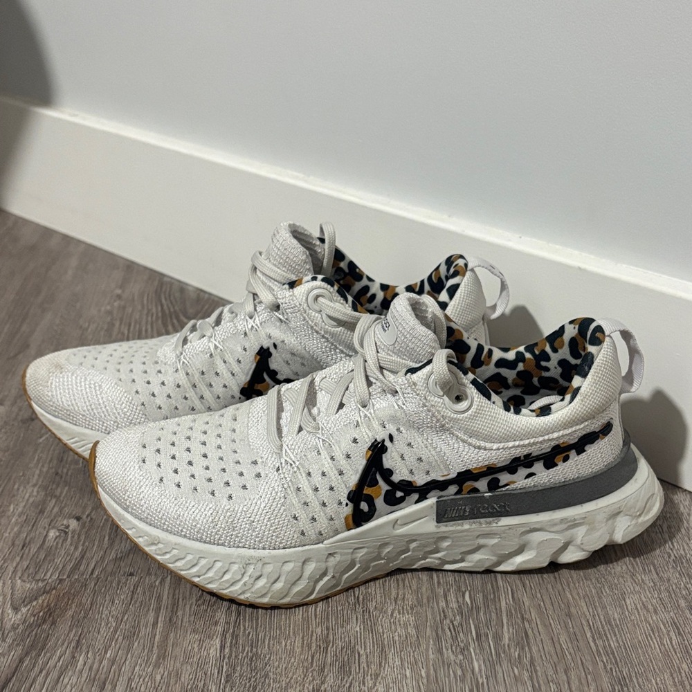 Women's Nike React Leopard Runners